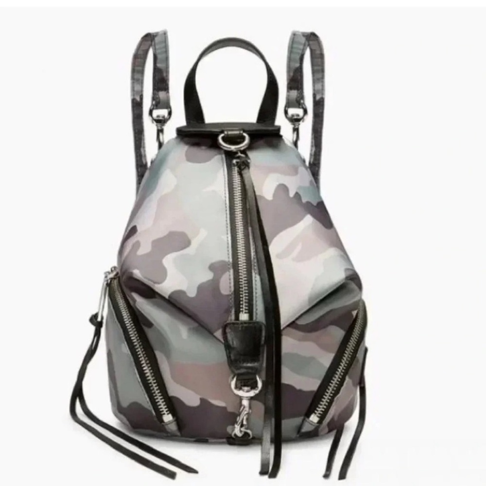 Rebecca Minkoff mini backpack camo